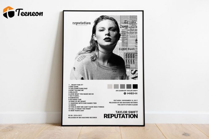 Taylor Poster For Home Decor Gifts / Reputation Poster For Home Decor Gift 1