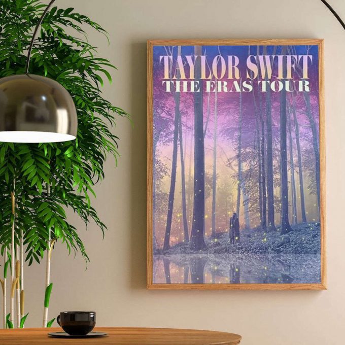 Taylor The Eras Tour Poster For Home Decor Gift, Taylor Album Poster For Home Decor Gift, Folklore Album Poster For Home Decor Gift 4