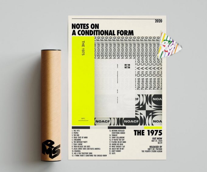 The 1975 Poster For Home Decor Gift | Notes On A Conditional Form Poster For Home Decor Gift 3