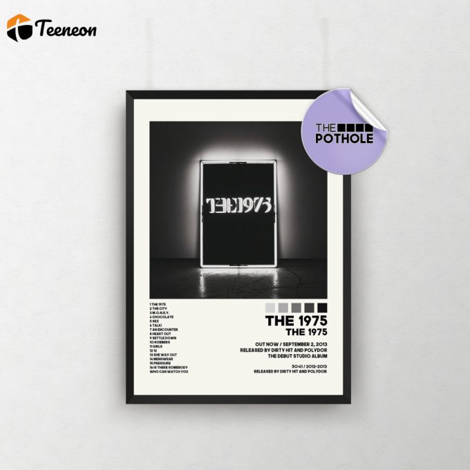 The 1975 Poster For Home Decor Gifts / The 1975 Poster For Home Decor Gift, Album Cover Poster For Home Decor Gift 1