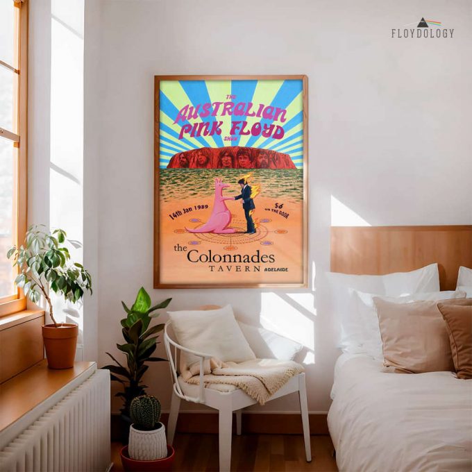 The Australian Pink Floyd Show 1989 The Colonnades Tavern – Pink Floyd Poster For Home Decor Gift For Home Decor Gift 4