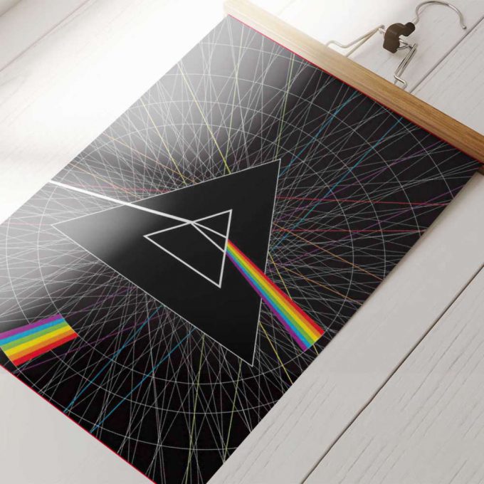 The Dark Side Of The Moon Pink Floyd Poster For Home Decor Gift For Home Decor Gift – Line Art 3