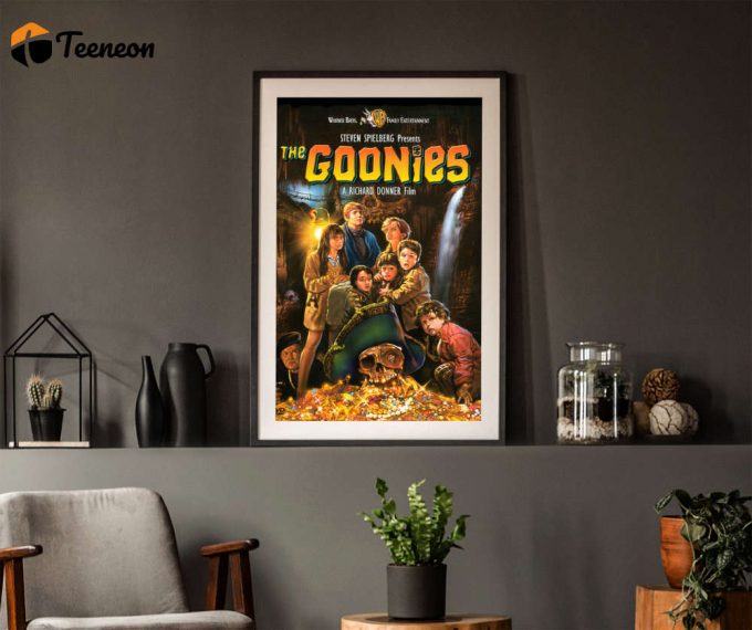 The Goonies Movie Poster For Home Decor Gift, Vintage Movie Poster For Home Decor Gift 1