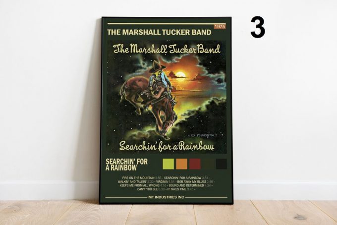 The Marshall Tucker Band - Searchin' For A Rainbow - Album Poster For Home Decor Gift 3