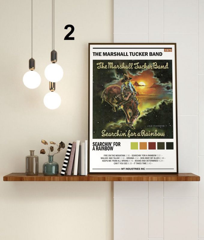 The Marshall Tucker Band - Searchin' For A Rainbow - Album Poster For Home Decor Gift 4