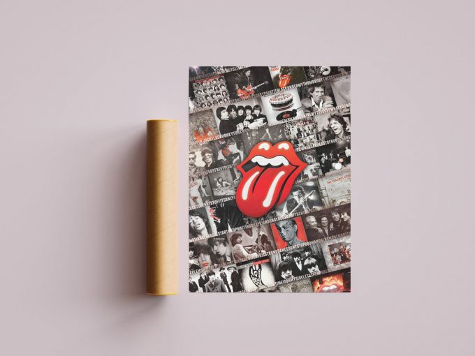 The Rolling Stones Poster For Home Decor Gift | Vintage Poster For Home Decor Gift | Rock And Roll Poster For Home Decor Gift 6