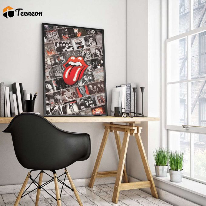 The Rolling Stones Poster For Home Decor Gift | Vintage Poster For Home Decor Gift | Rock And Roll Poster For Home Decor Gift 1