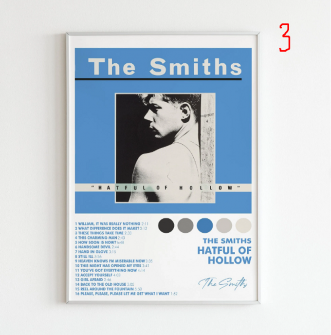 The Smiths &Quot;Hatful Of Hollow&Quot; Album Poster For Home Decor Gift 3