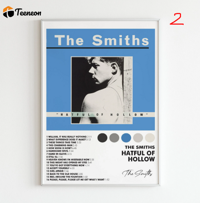 The Smiths &Amp;Quot;Hatful Of Hollow&Amp;Quot; Album Poster For Home Decor Gift 1