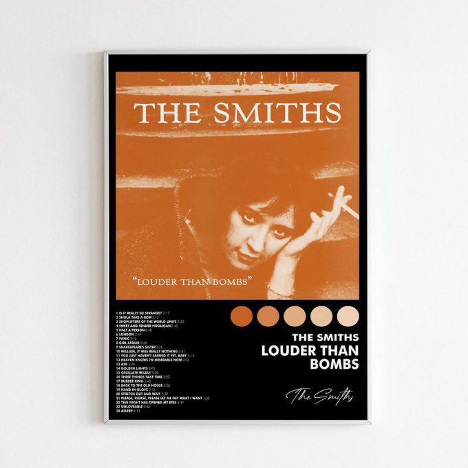 The Smiths &Quot;Louder Than Bombs&Quot; Album Poster For Home Decor Gift 2