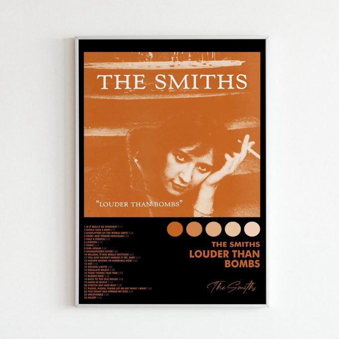 The Smiths &Quot;Louder Than Bombs&Quot; Album Poster For Home Decor Gift 3