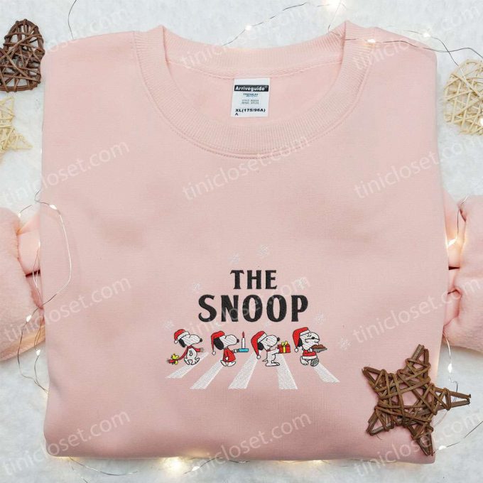 The Snoop Beatles Christmas Shirt &Amp; Cartoon Hoodie: B Gift For Men Women Family Christmas Gifts 3