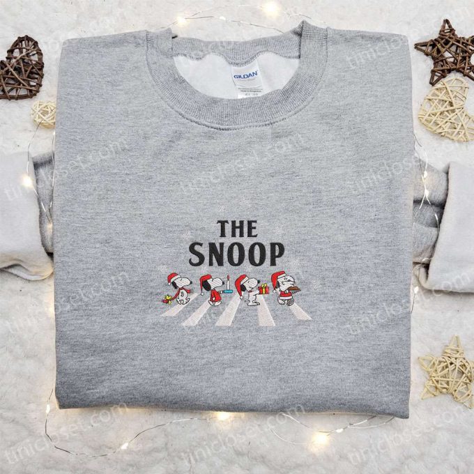 The Snoop Beatles Christmas Shirt &Amp; Cartoon Hoodie: B Gift For Men Women Family Christmas Gifts 4