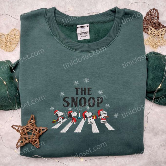 The Snoop Beatles Christmas Shirt &Amp; Cartoon Hoodie: B Gift For Men Women Family Christmas Gifts 5