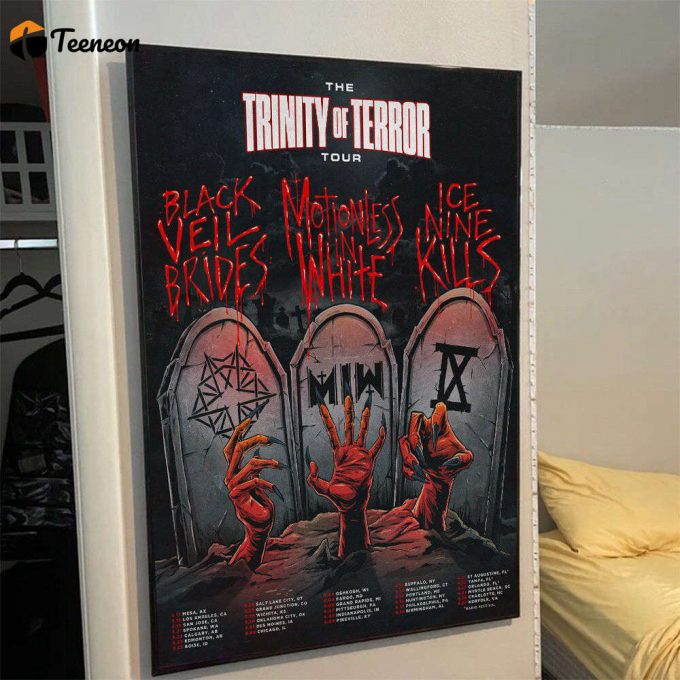 The Trinity Of Terror 2023 Poster For Home Decor Gift 1