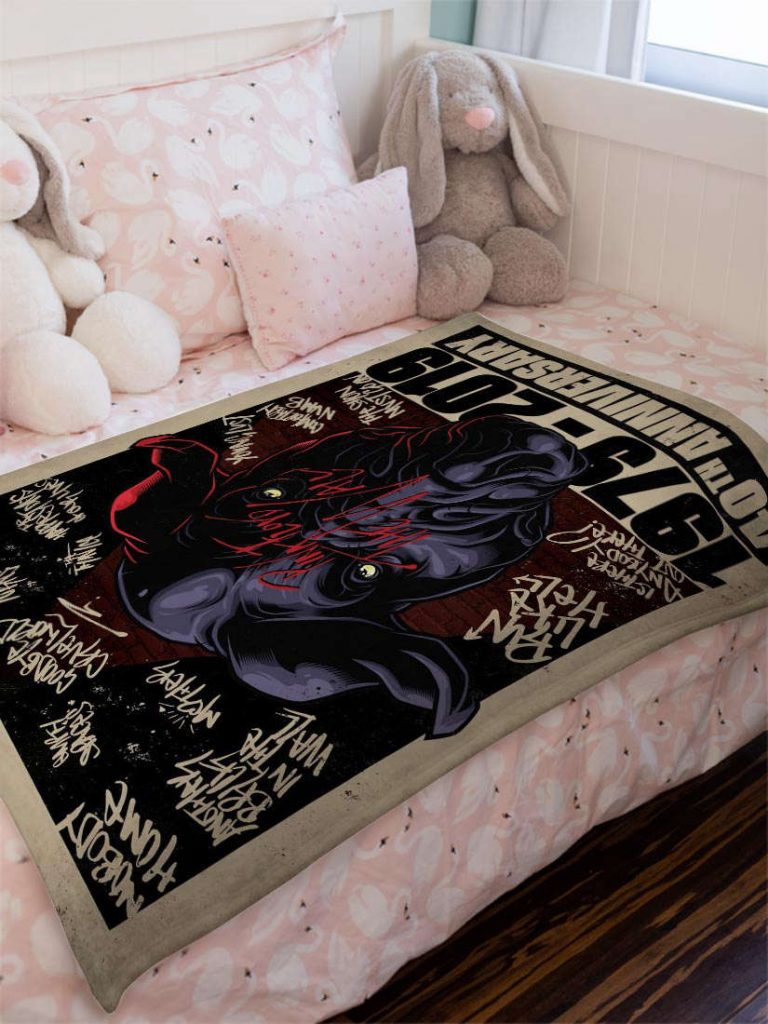 The Wall 40Th Anniversary Fan Pink Floyd Poster For Home Decor Gifts Pink Floyd Velveteen Plush Blanket 8