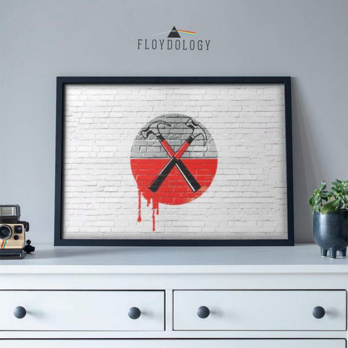 The Wall Hammers Bleeding Pink Floyd Poster For Home Decor Gift For Home Decor Gift 2