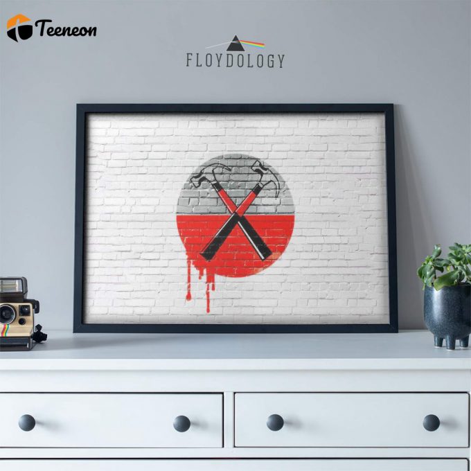 The Wall Hammers Bleeding Pink Floyd Poster For Home Decor Gift For Home Decor Gift 1