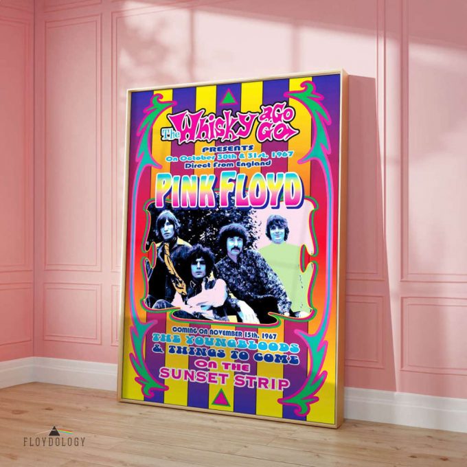 The Whisky A Go Go 1967 – Pink Floyd Poster For Home Decor Gift For Home Decor Gift 3