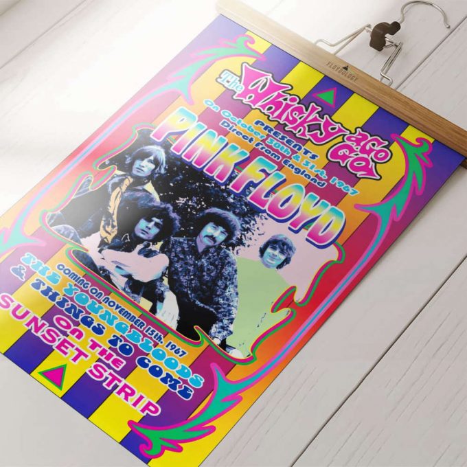 The Whisky A Go Go 1967 – Pink Floyd Poster For Home Decor Gift For Home Decor Gift 4