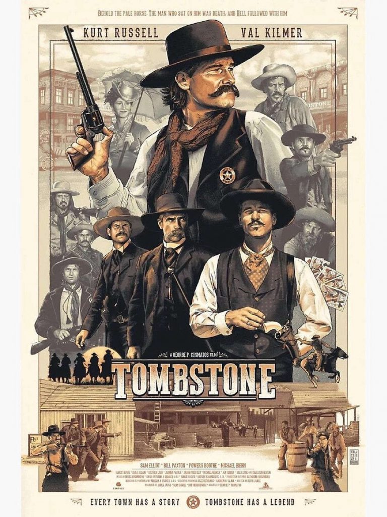 Tombstone Movie Poster For Home Decor Gift Premium Matte Vertical Poster For Home Decor Gift 5