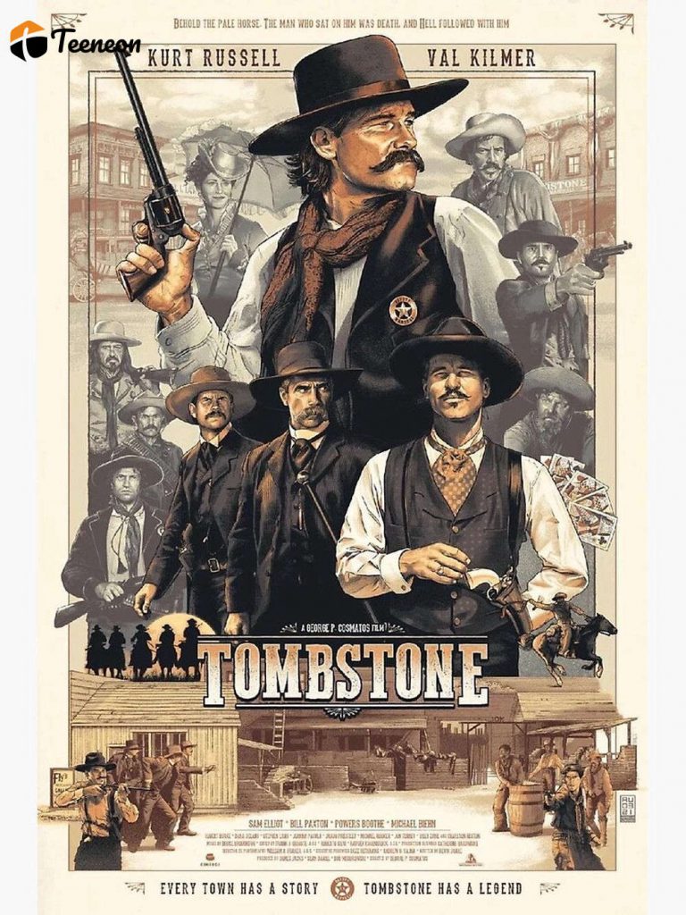 Tombstone Movie Poster For Home Decor Gift Premium Matte Vertical Poster For Home Decor Gift 3