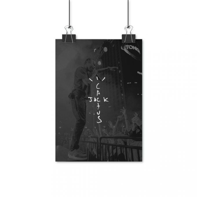 Travis Scott Cactus Jack 'Concert' Poster For Home Decor Gift 2