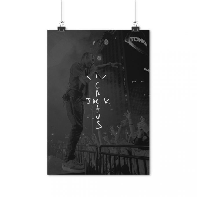 Travis Scott Cactus Jack 'Concert' Poster For Home Decor Gift 4