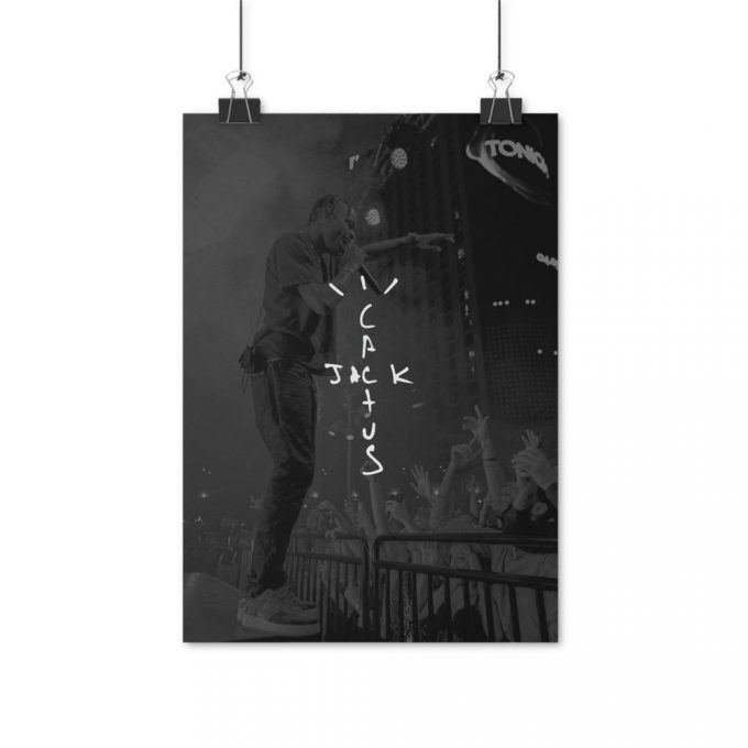 Travis Scott Cactus Jack 'Concert' Poster For Home Decor Gift 5