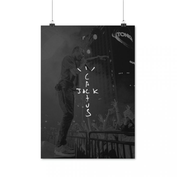 Travis Scott Cactus Jack 'Concert' Poster For Home Decor Gift 7