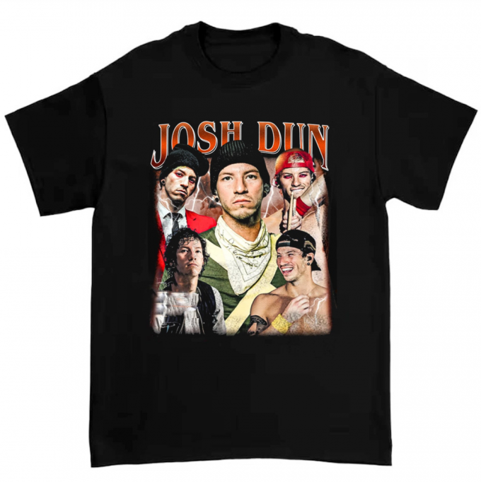 Rock The Stage With Twenty One Pilots Josh Dun Shirt – Exclusive Merchandise For Fans! 5