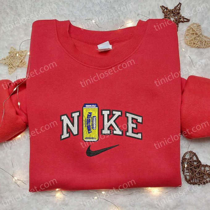 Twisted Tea X Nike Embroidered Shirt Favorite Food &Amp; Drink Hoodie Nike Inspired Sweatshirt 2