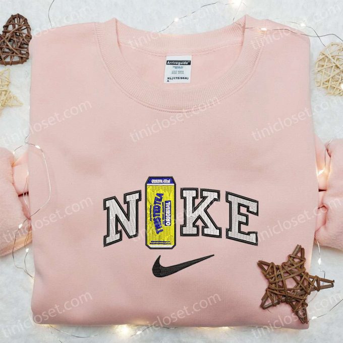 Twisted Tea X Nike Embroidered Shirt Favorite Food &Amp; Drink Hoodie Nike Inspired Sweatshirt 3