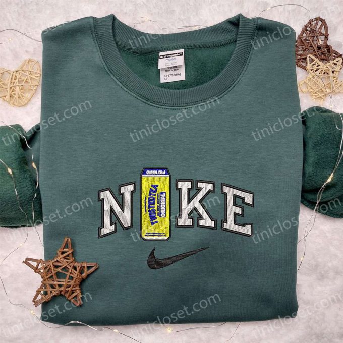 Twisted Tea X Nike Embroidered Shirt Favorite Food &Amp; Drink Hoodie Nike Inspired Sweatshirt 6