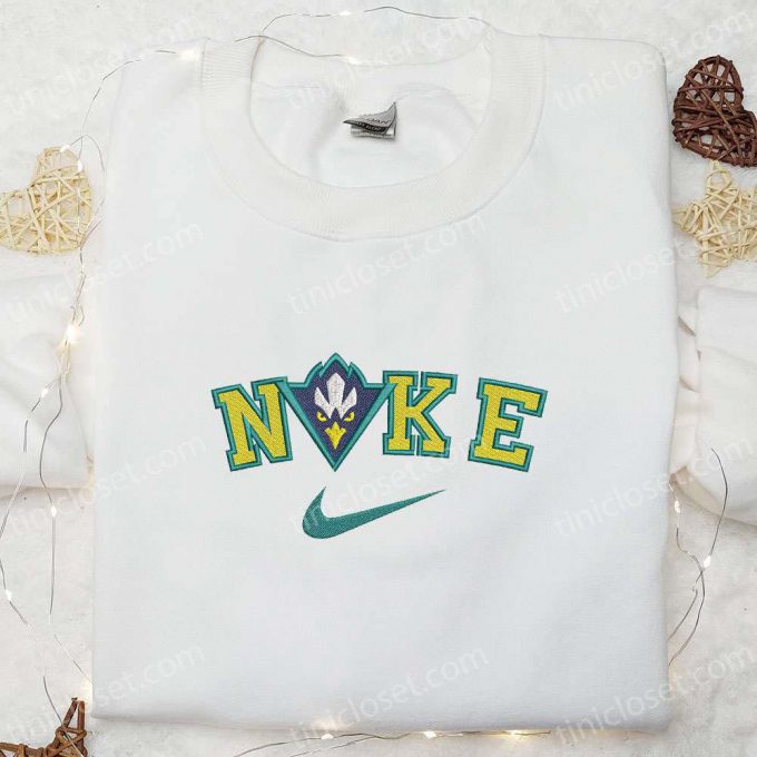 Unc Wilmington Seahawks X Nike Embroidered Shirt &Amp; Hoodie: Ultimate Ncaa Sports Fan Gift Idea 4