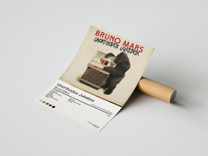 Unorthodox Jukebox Bruno Mars Poster For Home Decor Gift 2