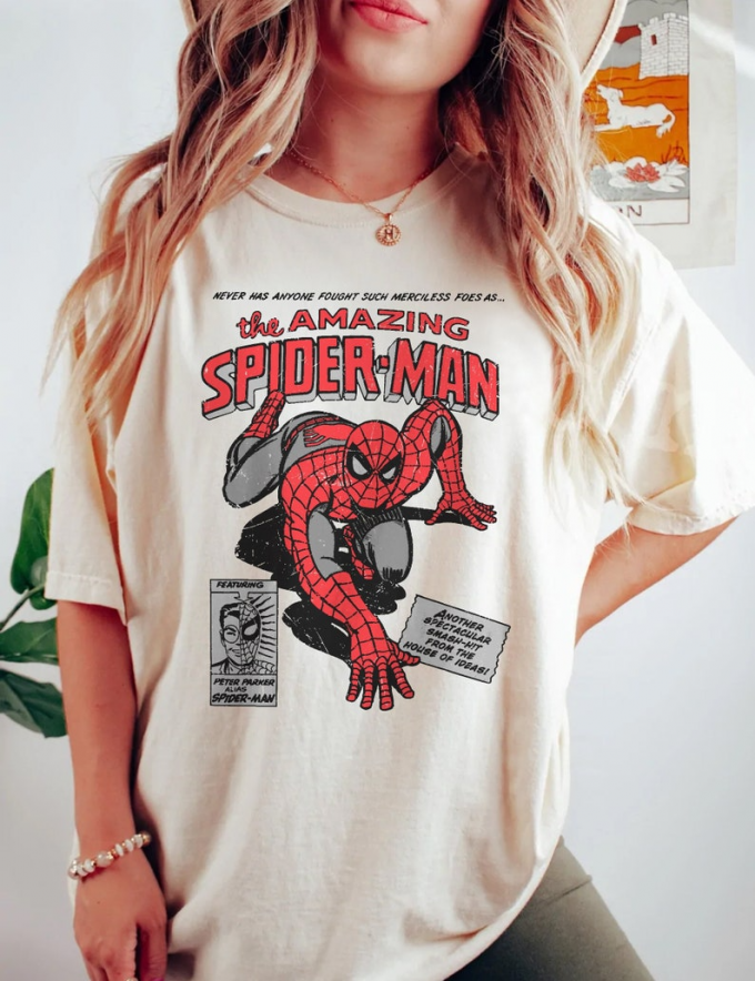 Authentic Vintage 90S Marvel Amazing Spider-Man Shirt - Classic Collectible For Fans 2