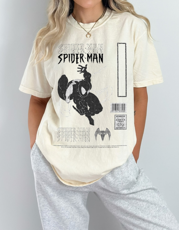 Retro 90S Spiderman Shirt - Classic Vintage Style For Spiderman Fans Limited Edition Collectible 3