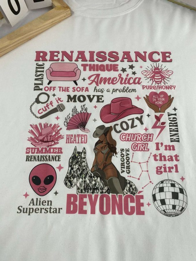 Stylish Vintage Beyonce Renaissance Shirt: Embrace Classic Fashion 5