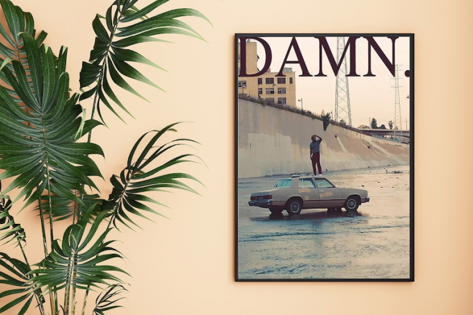 Vintage Damn Kendrick Lamar Albums Cover Poster - Gift For Home Decor - Gift For Home Decor 2