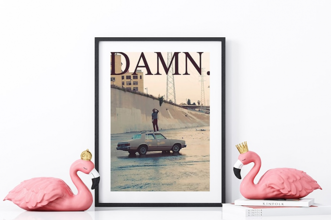 Vintage Damn Kendrick Lamar Albums Cover Poster - Gift For Home Decor - Gift For Home Decor 3