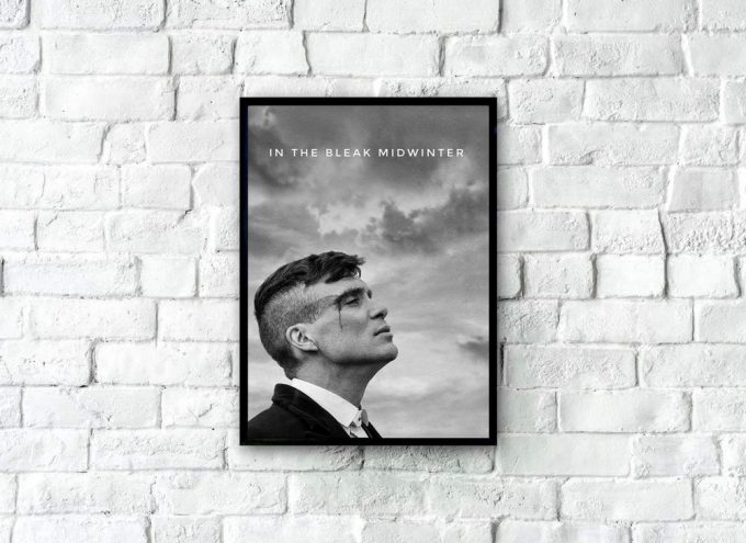 Vintage Peaky Blinders Black And White Poster For Home Decor Gift, Tommy Shelby Poster For Home Decor Gift 3