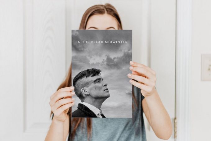 Vintage Peaky Blinders Black And White Poster For Home Decor Gift, Tommy Shelby Poster For Home Decor Gift 4