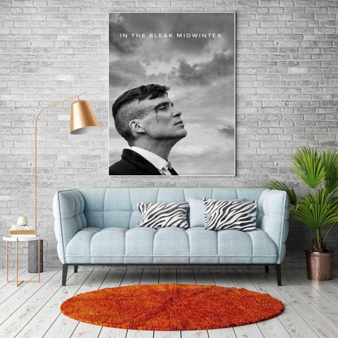 Vintage Peaky Blinders Black And White Poster For Home Decor Gift, Tommy Shelby Poster For Home Decor Gift 6