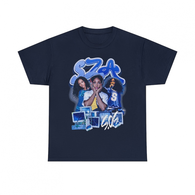 Stylish Vintage Sos Sza Shirt: Embrace Timeless Fashion With This Unique Piece 4