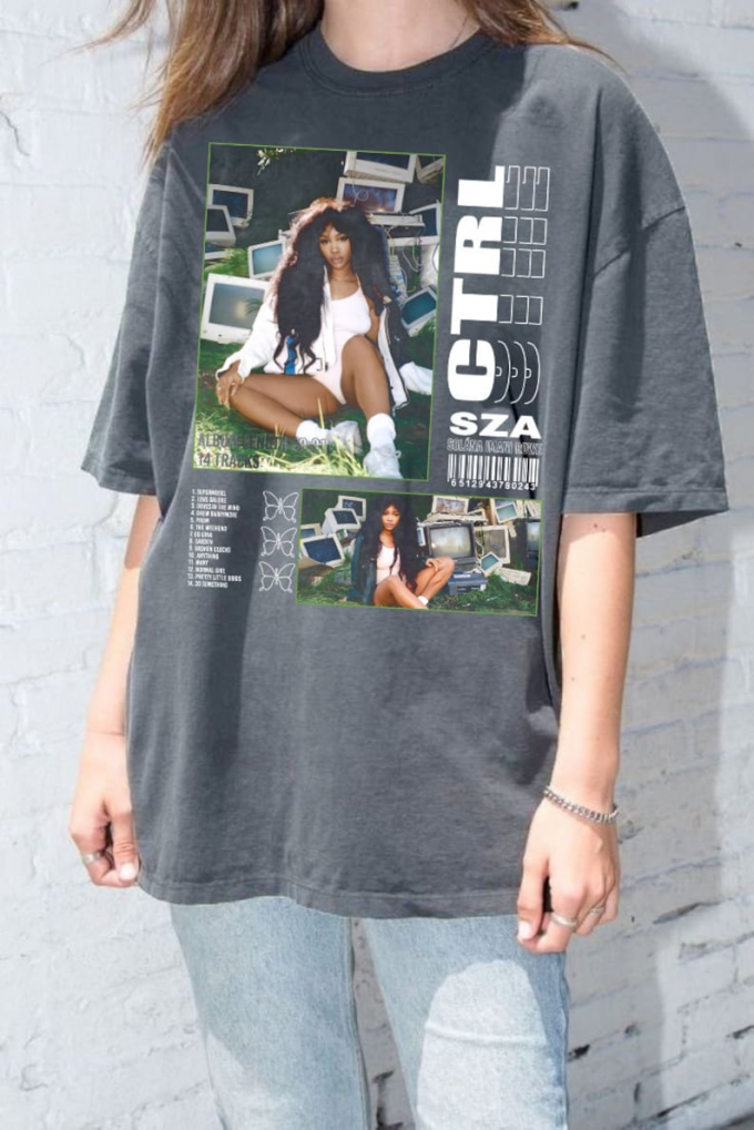 Shop The Classic Vintage Sza Ctrl Shirt - Exclusive Design For True Music Lovers 5