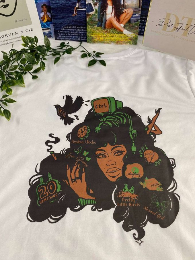 Authentic Vintage Sza 90S Shirt: Shop Unique Merchandise For A Nostalgic Style 3