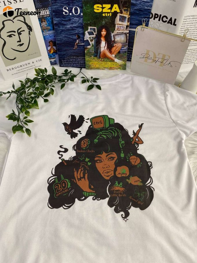 Authentic Vintage Sza 90S Shirt: Shop Unique Merchandise For A Nostalgic Style 1