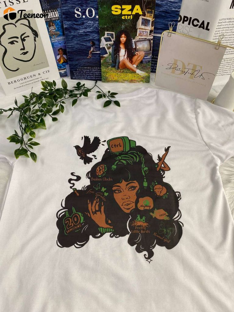 Authentic Vintage Sza 90S Shirt: Shop Unique Merchandise For A Nostalgic Style 6