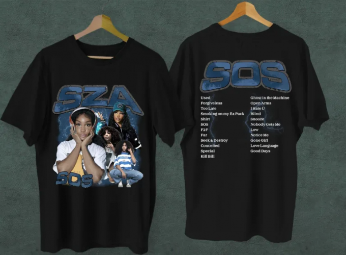 Shop Vintage Sza Sos Merch Shirt – Authentic Retro Style Collection 2